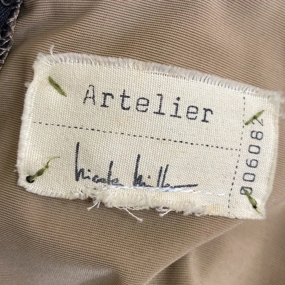 Nicole Miller Artelier Burn Out Giraffe Print Dress - Picture 13 of 13